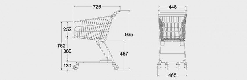 Imagen carro supermercado STD60